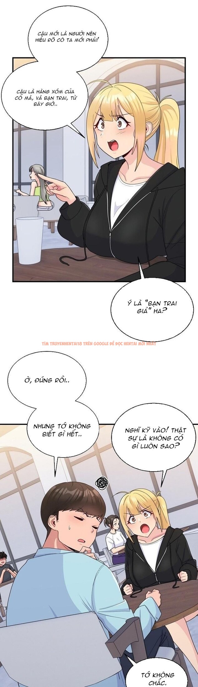 Trang truyện 4 4 trong truyện tranh Hàng Xóm Phiền Phức - Chapter 7 - truyenhentai18.net