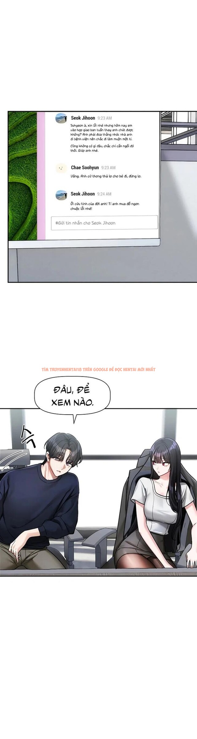 Trang truyện 1 2 trong truyện tranh Hành Trình Tình Yêu. - Chapter 9 - truyenhentai18.net