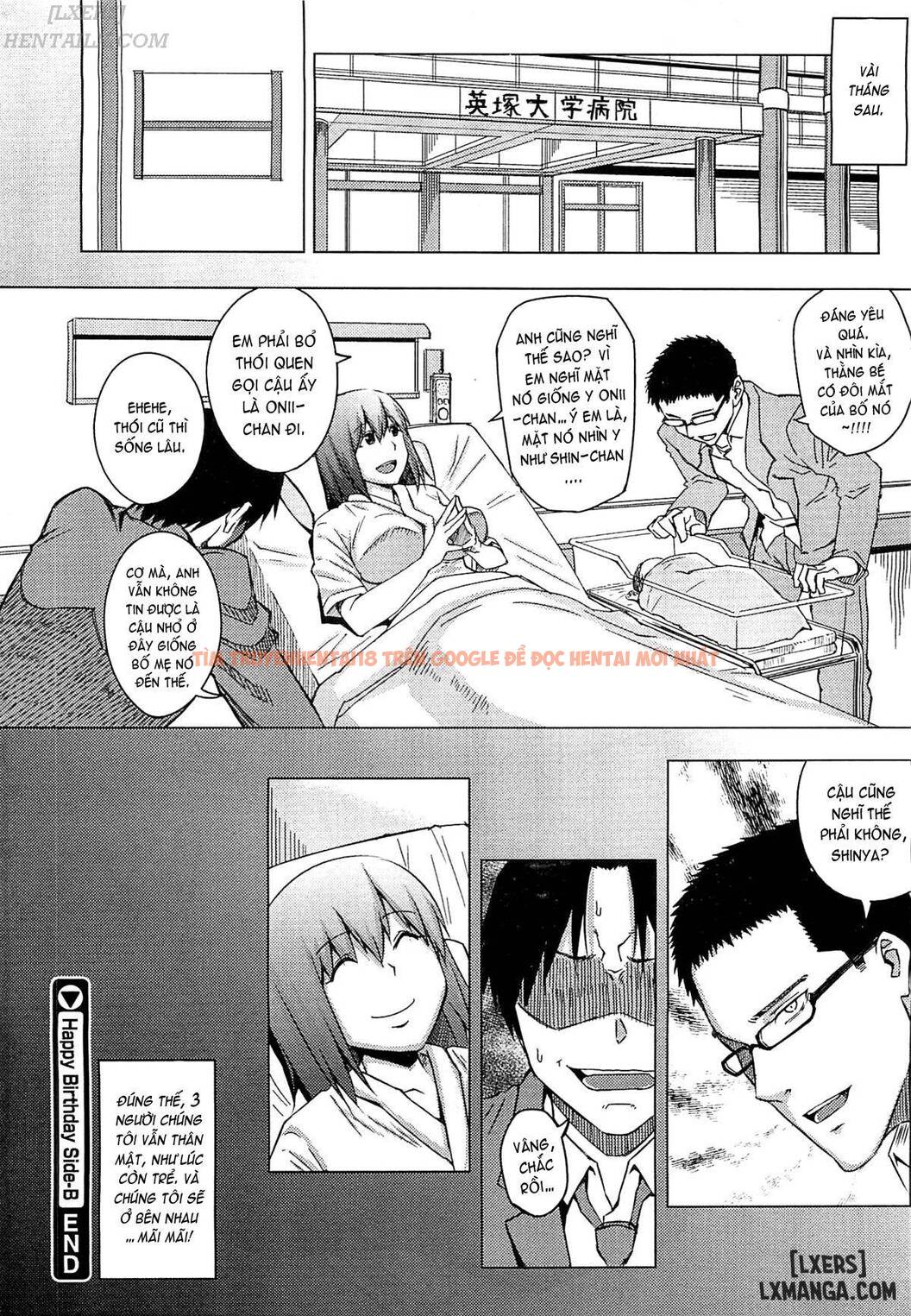 Trang truyện 22 trong truyện tranh Happy Birthday - One Shot - www.lxmanga.org