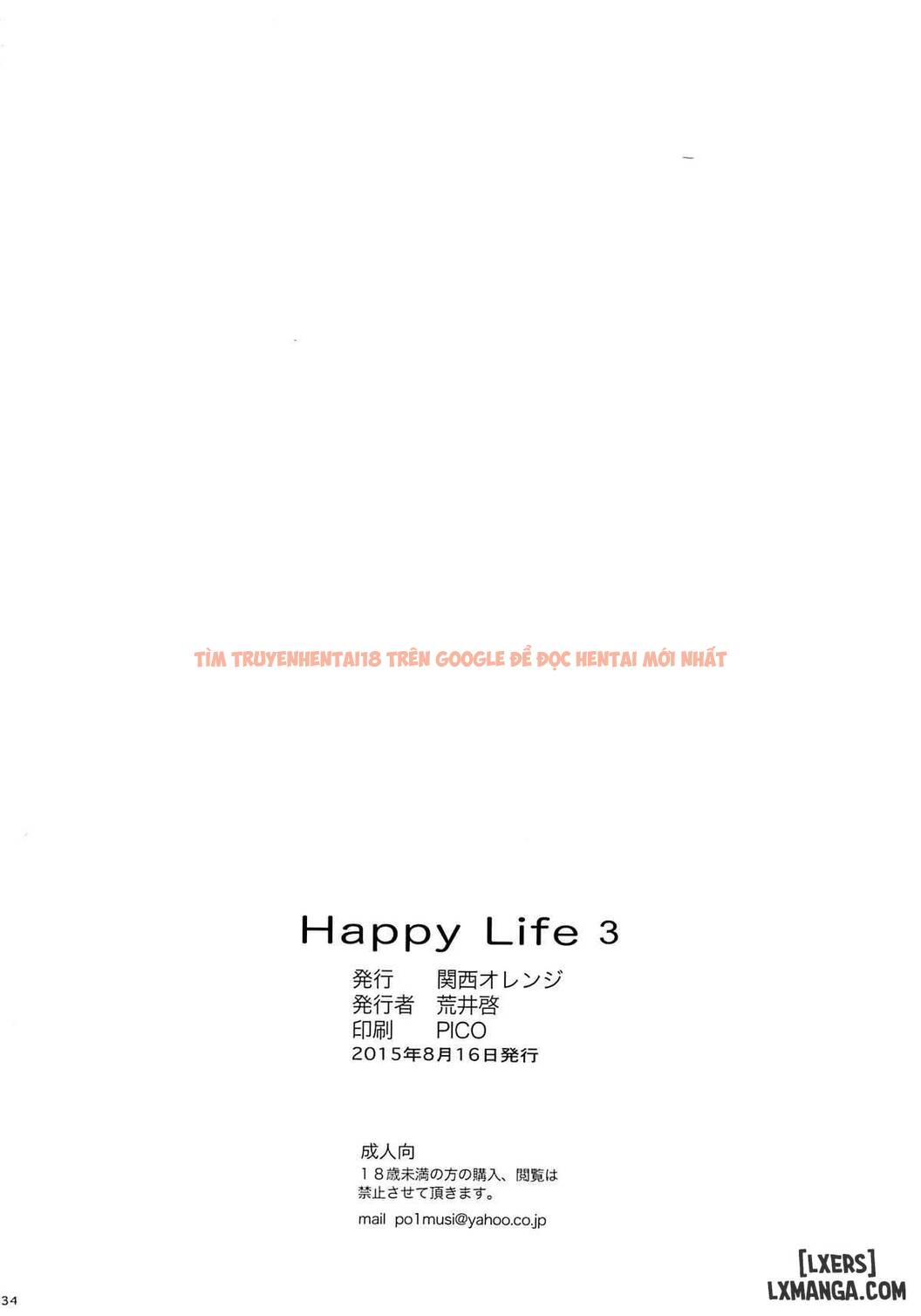 Xem ảnh 29 trong truyện hentai Happy Life 3 - One Shot - hentaitvn.net