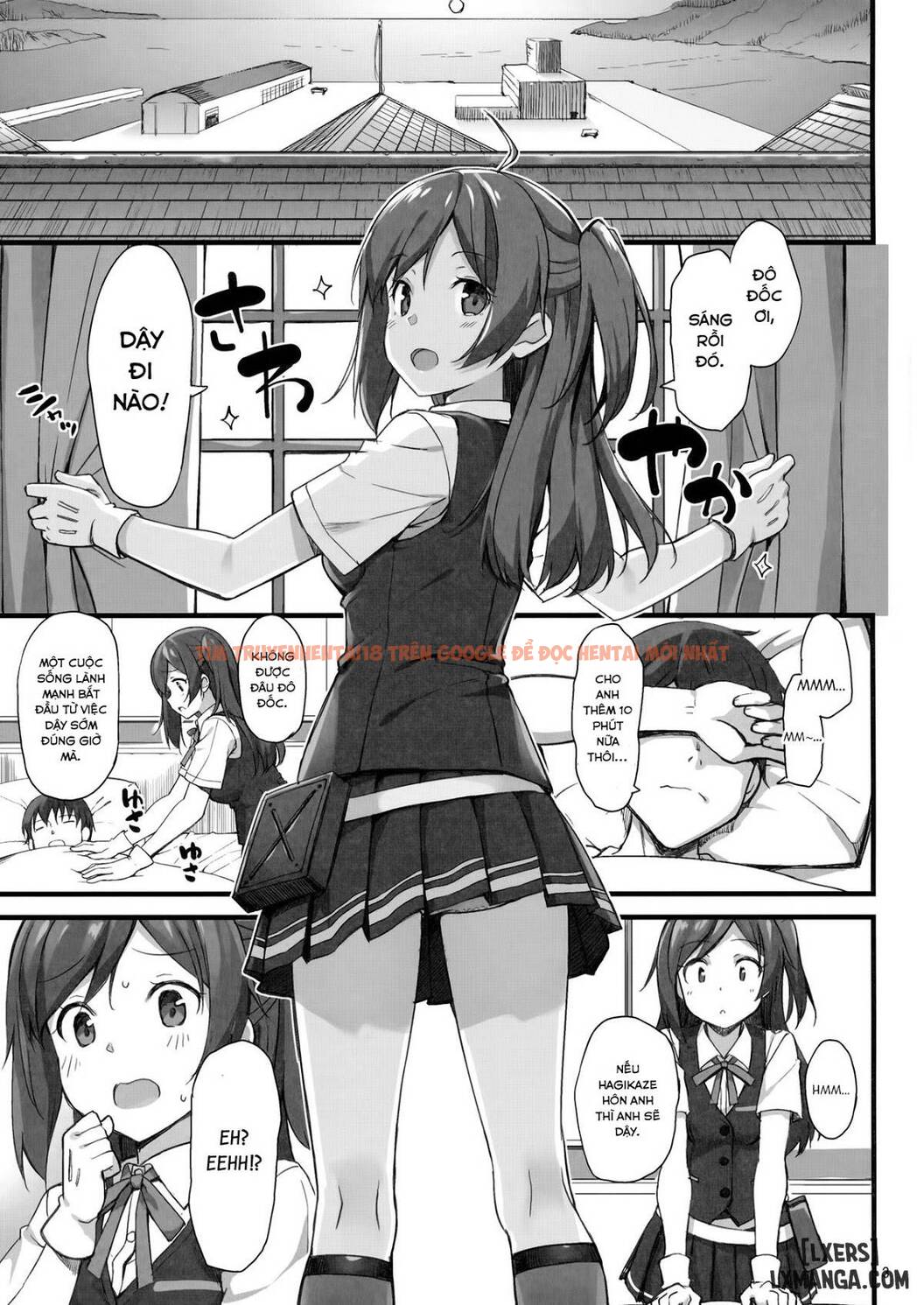 Xem ảnh 1 trong truyện hentai Happy Morning Call Of Hagikaze - One Shot - hentaitvn.net