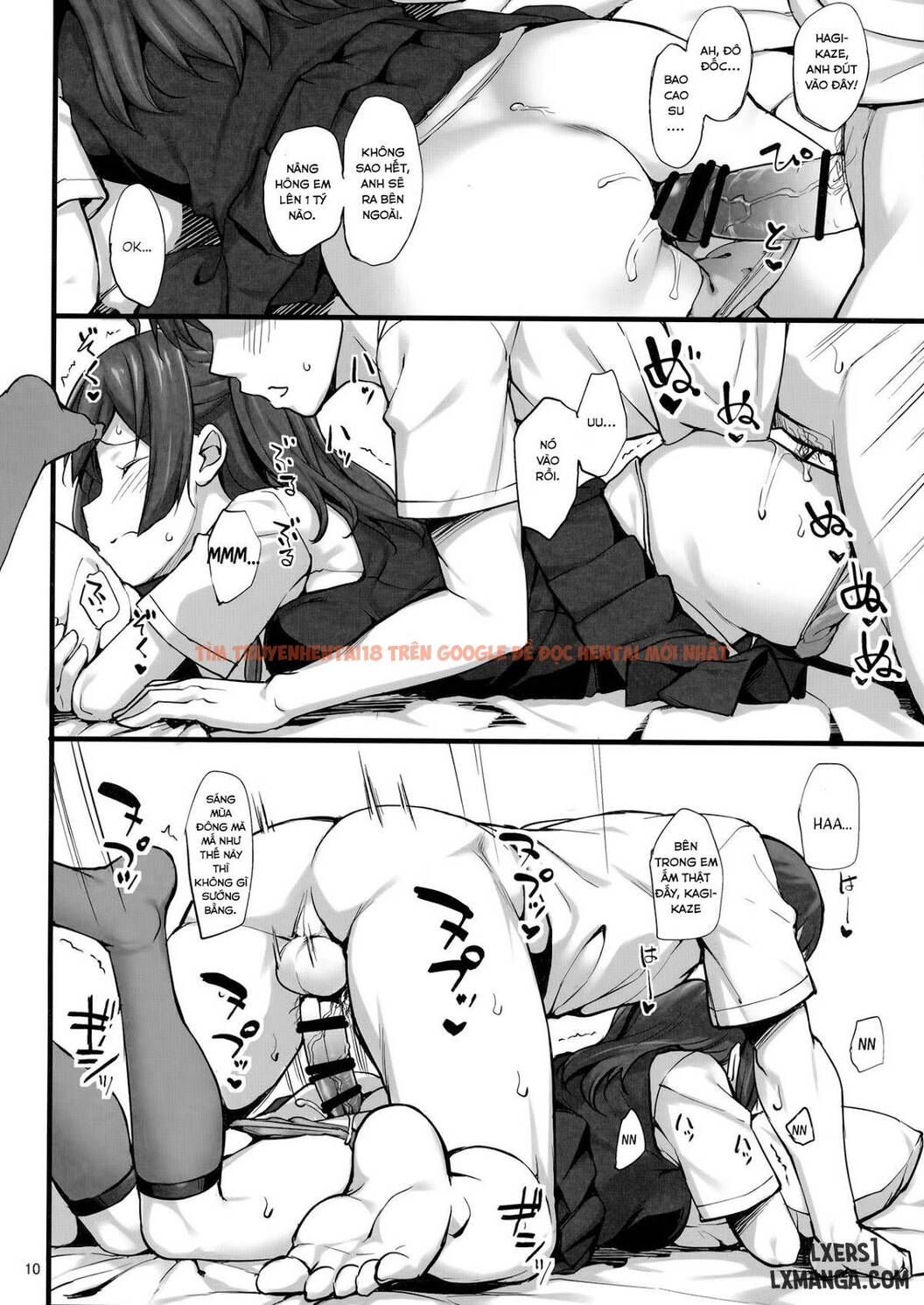 Xem ảnh 8 trong truyện hentai Happy Morning Call Of Hagikaze - One Shot - hentaitvn.net