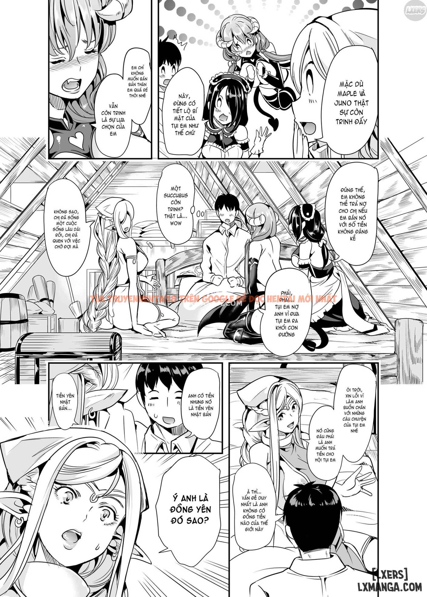 Trang truyện 8 trong truyện tranh Harem Của Tôi Ở Dị Giới - Chapter 1 - truyentvn.net