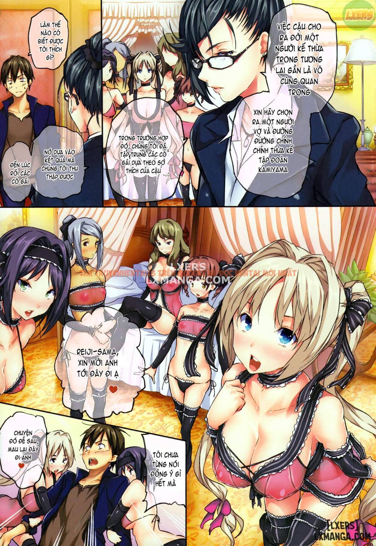 Trang truyện 14 trong truyện tranh Harem Time - Chap 1 - lxmanga.org