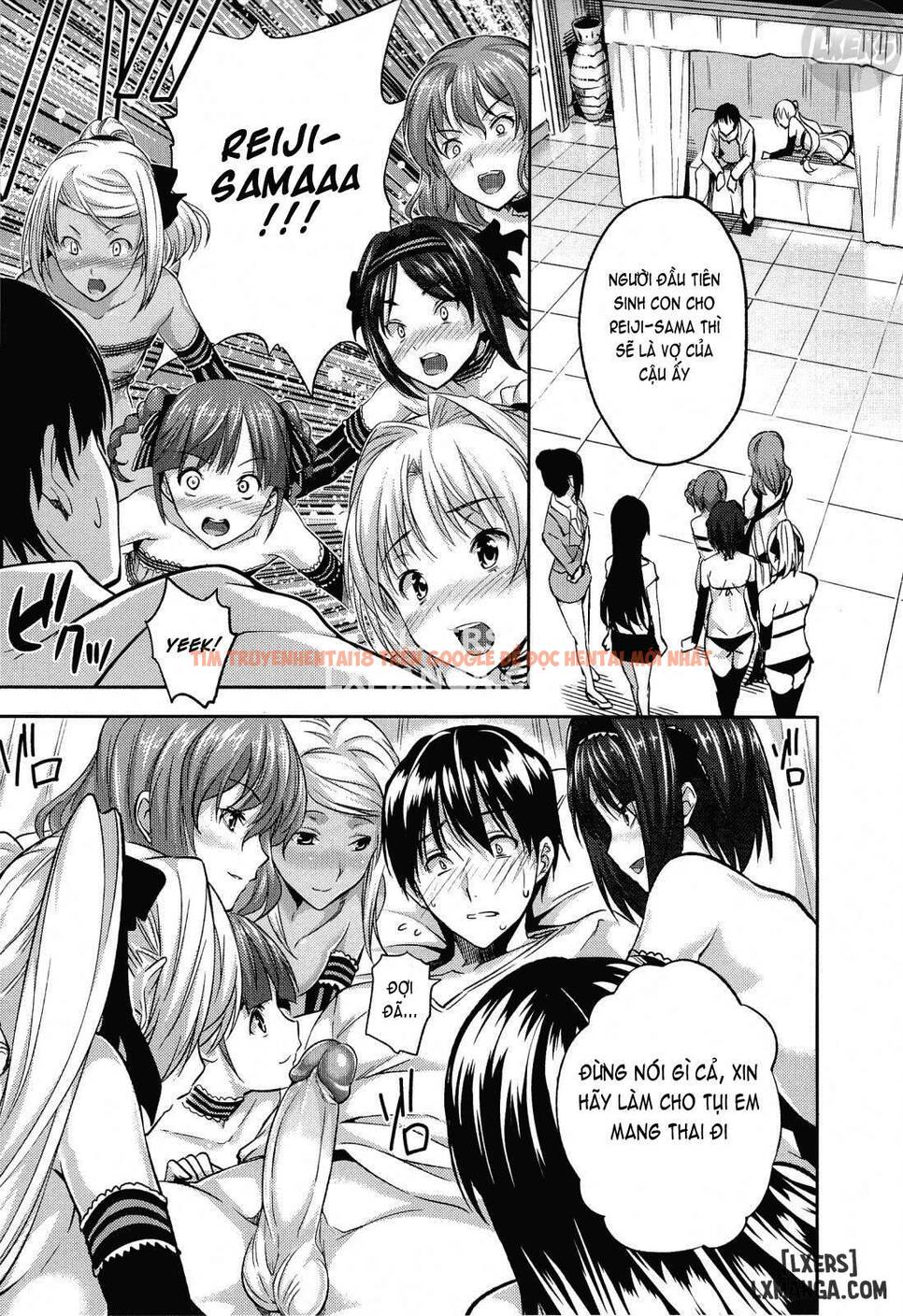 Trang truyện 9 trong truyện tranh Harem Time - Chap 4 - lxmanga.org