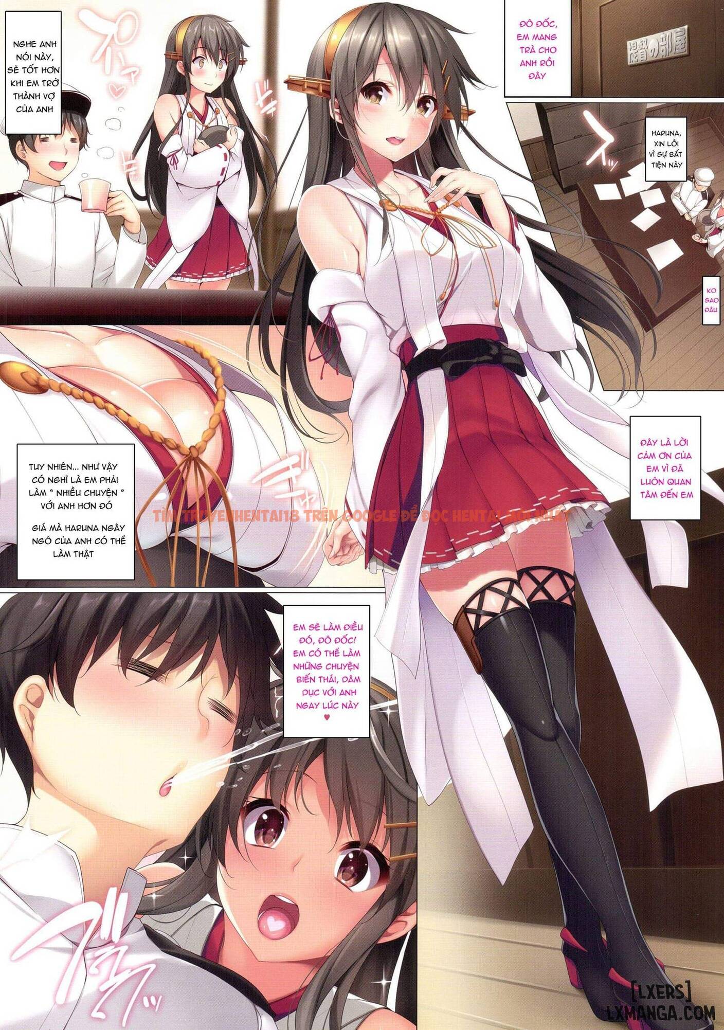 Xem ảnh 1 trong truyện hentai Haruna Datte Shitaindesu - One Shot - hentaitvn.net