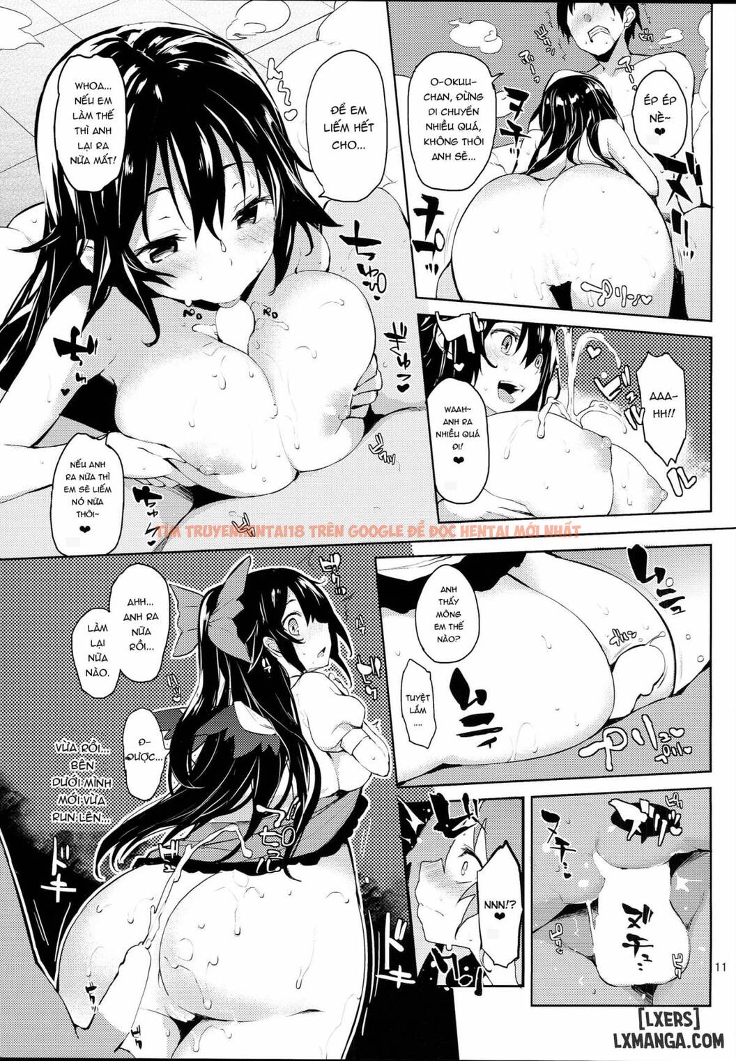 Xem ảnh 10 trong truyện hentai Hasande Kudasai Okuu-chan! - One Shot - hentaitvn.net