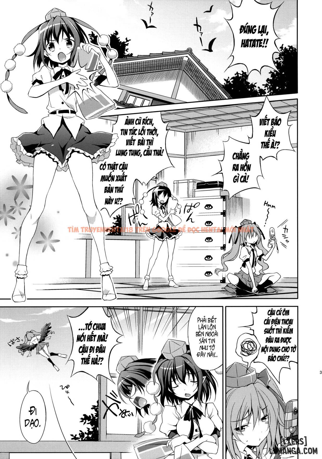 Xem ảnh 1 trong truyện hentai Hatate No Binwan Shuzairoku - One Shot - hentaitvn.net