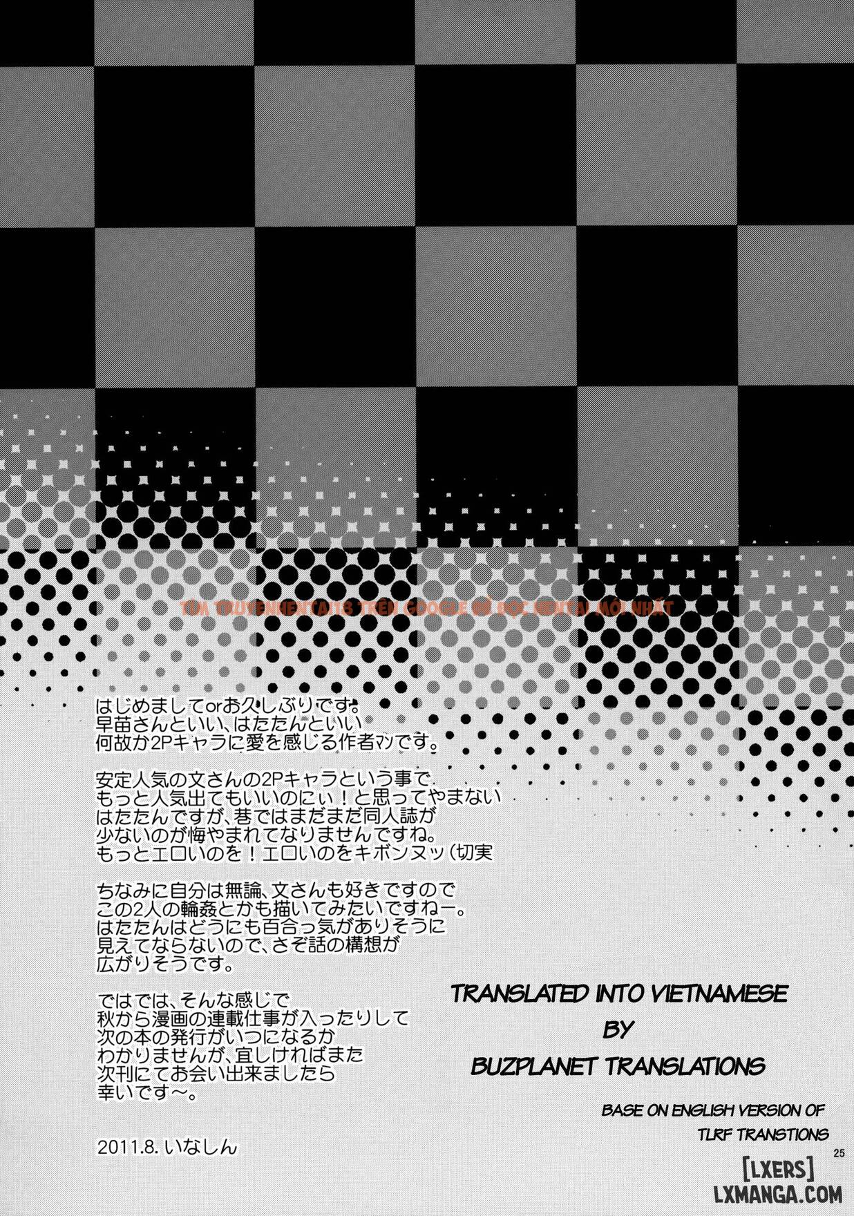 Xem ảnh 23 trong truyện hentai Hatate No Binwan Shuzairoku - One Shot - hentaitvn.net