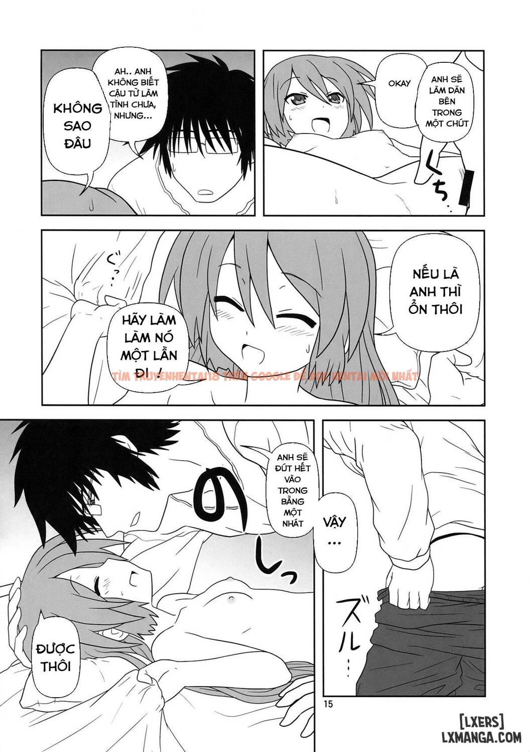 Trang truyện 14 trong truyện tranh Hatsu Mikku - One Shot - hentai24h.pro