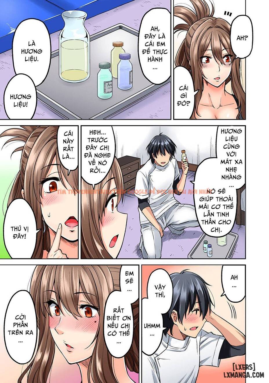 Trang truyện 10 trong truyện tranh Hatsujou Munmun Massage - Chapter 2 - hentai24h.pro