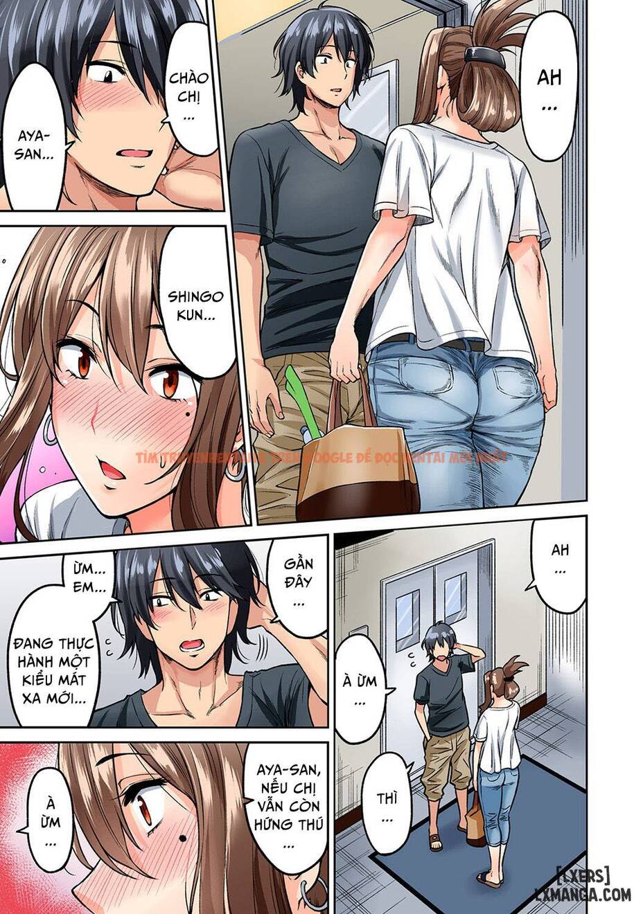 Trang truyện 8 trong truyện tranh Hatsujou Munmun Massage - Chapter 2 - hentai24h.pro