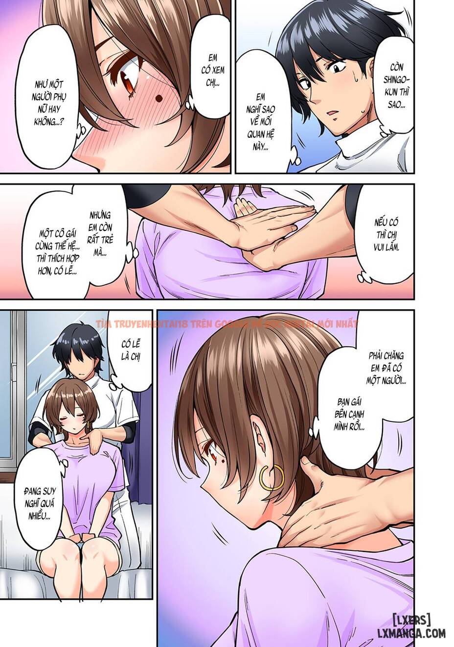 Trang truyện 3 trong truyện tranh Hatsujou Munmun Massage - Chapter 6 - hentai24h.pro