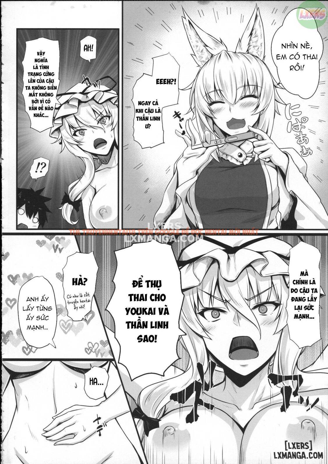 Xem ảnh 21 trong truyện hentai Hatsujouki No Ran-sama To EX Yukarin Mo Issho - One Shot - hentaitvn.net