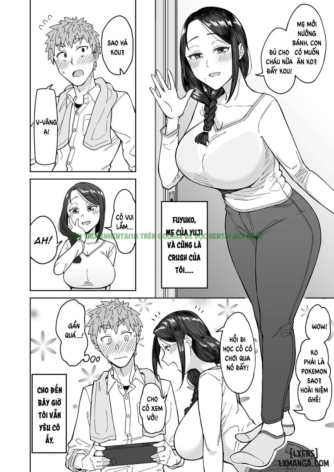 Xem ảnh 2 trong truyện hentai Hatsukoi No Hito Wa, Tomodachi No Mama - One Shot - truyenhentai18.net