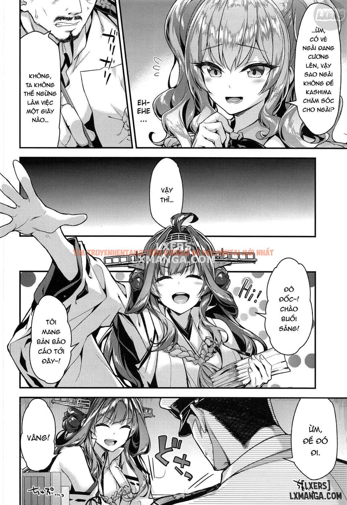 Xem ảnh 6 trong truyện hentai Having A Lovey Dovey Sex Life At The Navy Base Together With Kashima - One Shot - hentaitvn.net