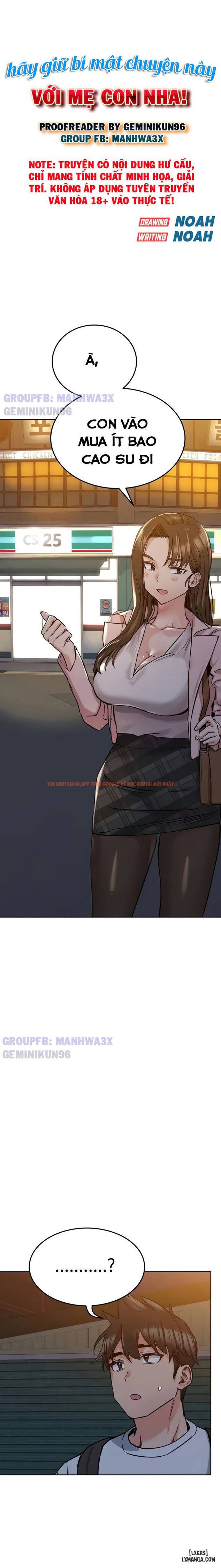 Xem ảnh 1 trong truyện hentai Hãy Giữ Bí Mật Chuyện Này Với Mẹ Con Nha! - Chapter 12 - www.hentaitvn.net