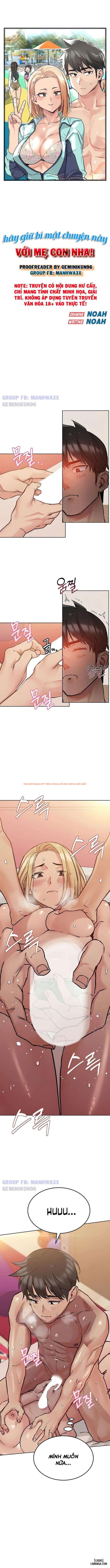 Xem ảnh 1 trong truyện hentai Hãy Giữ Bí Mật Chuyện Này Với Mẹ Con Nha! - Chapter 22 - www.hentaitvn.net