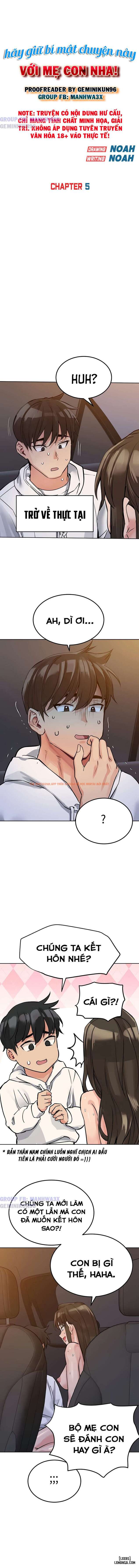 Xem ảnh Hãy Giữ Bí Mật Chuyện Này Với Mẹ Con Nha! - Chapter 5 - 7 - TruyenVN.APP