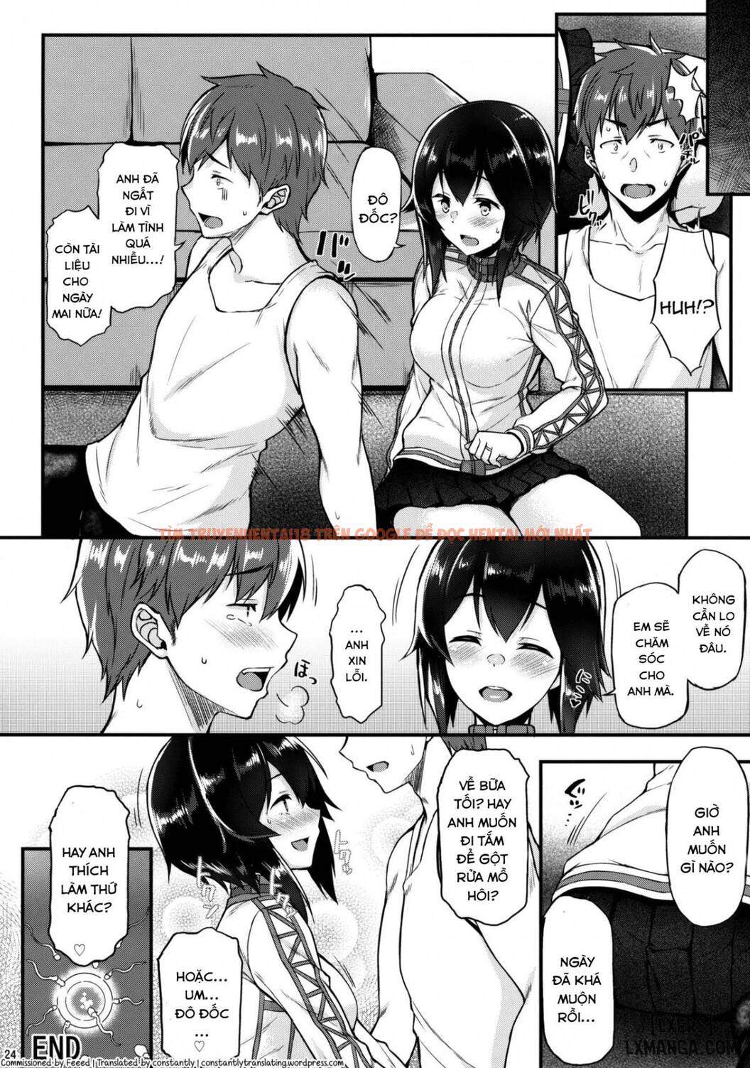 Xem ảnh 22 trong truyện hentai Hayasui To Ichaicha Shitai - One Shot - hentaitvn.net