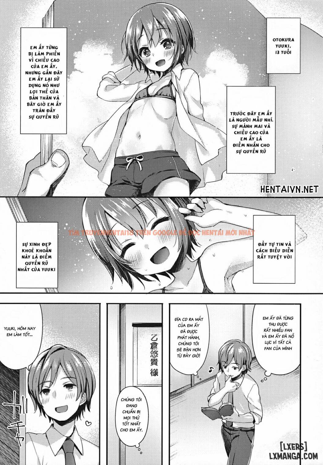Xem ảnh 2 trong truyện hentai Hazukashigatte Yo Yuuki-Chan - One Shot - hentaitvn.net