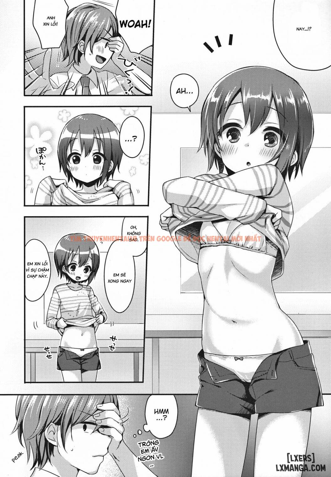 Xem ảnh 3 trong truyện hentai Hazukashigatte Yo Yuuki-Chan - One Shot - hentaitvn.net