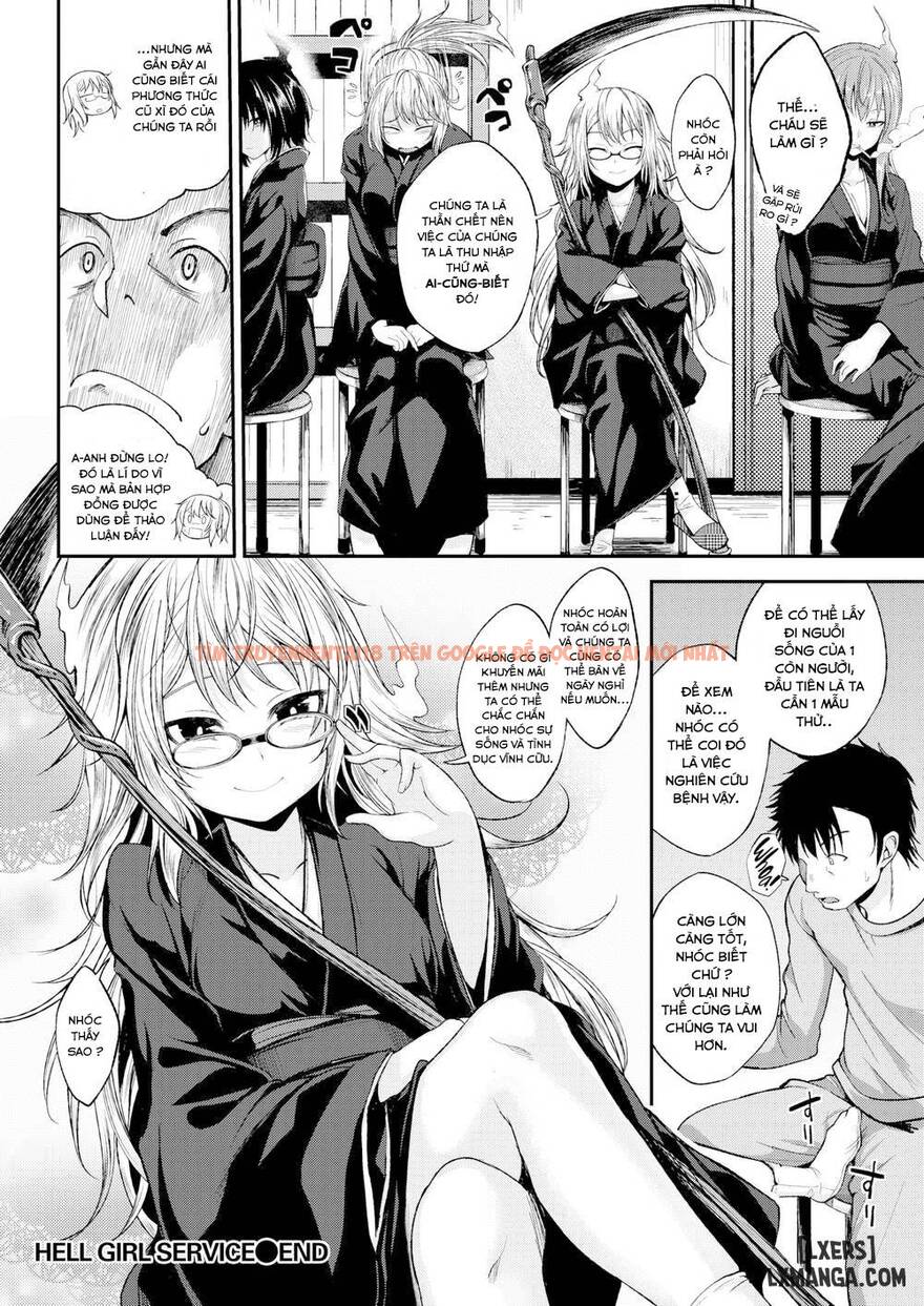 Trang truyện 18 trong truyện tranh Hell Girl Service - One Shot - lxmanga.org