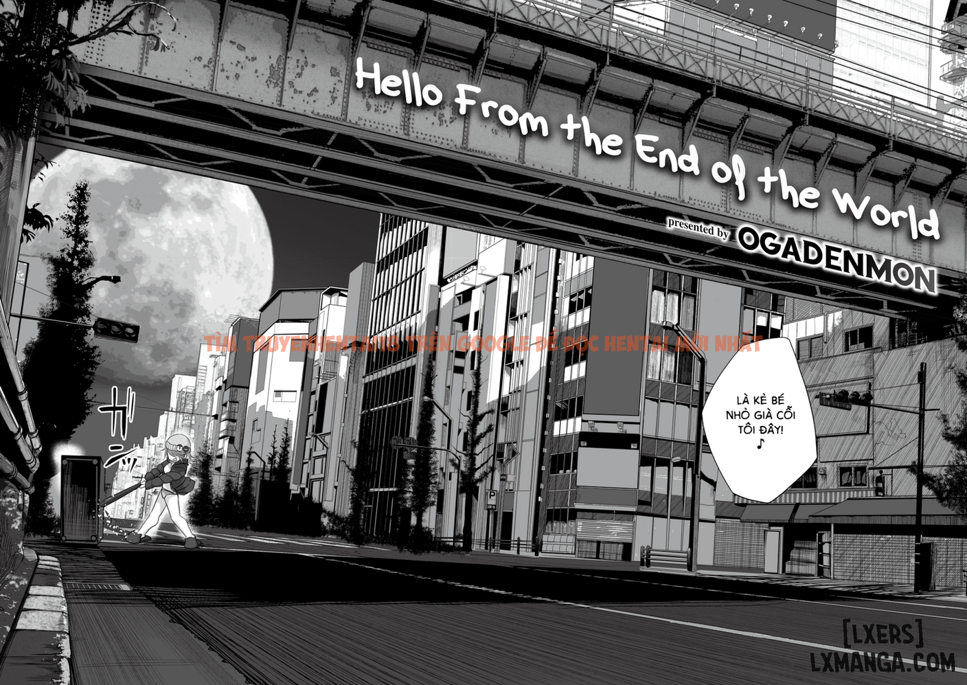 Trang truyện 1 trong truyện tranh Hello From The End Of The World - One Shot - lxmanga.org