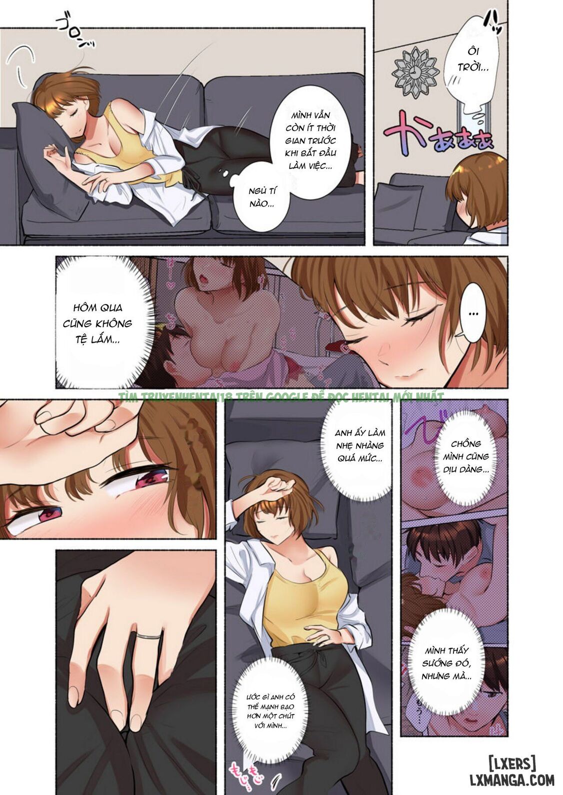 Hình ảnh 10 trong Her Neighbor Is A Sadistic Ex-Boyfriend. She Loves Her Husband, But Her Aching Body Is Being Redeveloped 1 - Chap 1 - Hentaimanhwa.net