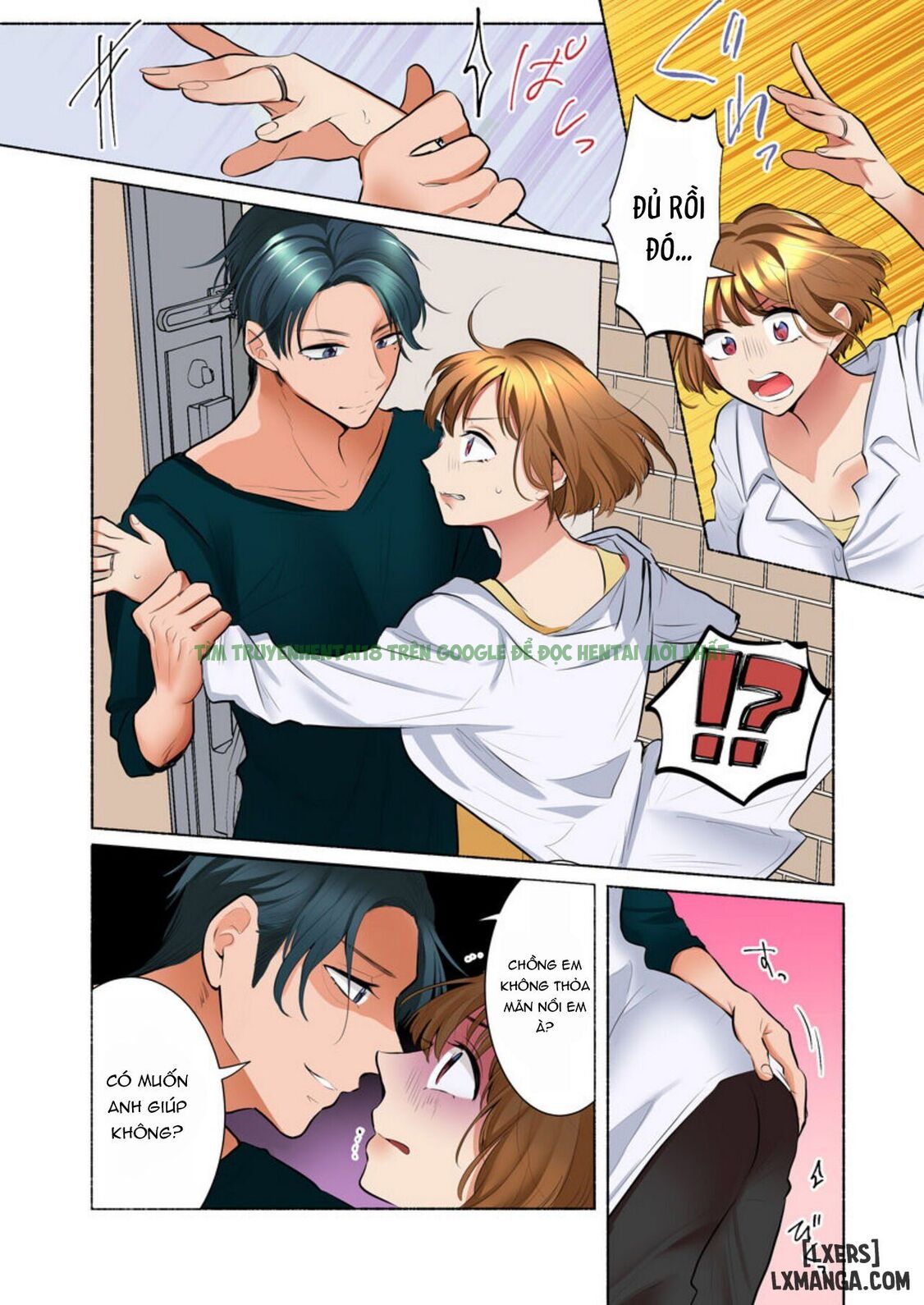 Hình ảnh 22 trong Her Neighbor Is A Sadistic Ex-Boyfriend. She Loves Her Husband, But Her Aching Body Is Being Redeveloped 1 - Chap 1 - Hentaimanhwa.net