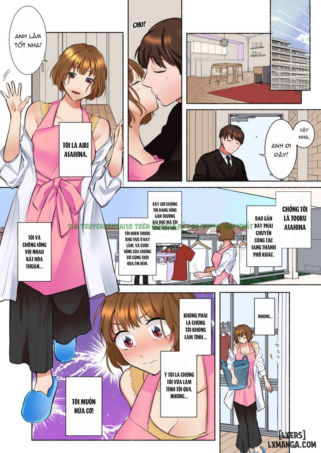 Xem ảnh 9 trong truyện hentai Her Neighbor Is A Sadistic Ex-Boyfriend. She Loves Her Husband, But Her Aching Body Is Being Redeveloped 1 - Chap 1 - Truyenhentai18.org