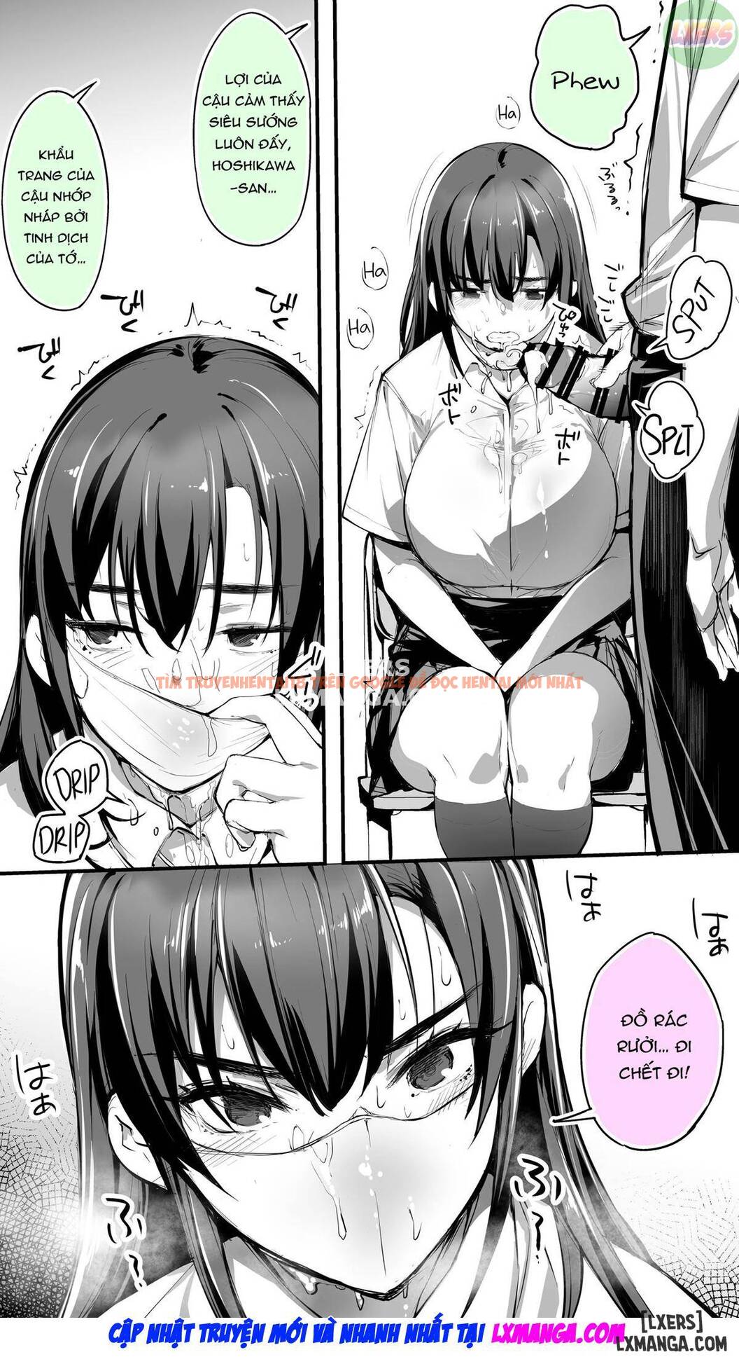 Trang truyện 10 trong truyện tranh Hoshikawa-san Hãy Luôn Dâm Như Vậy Đi! - Chap 1 - lxmanga.org