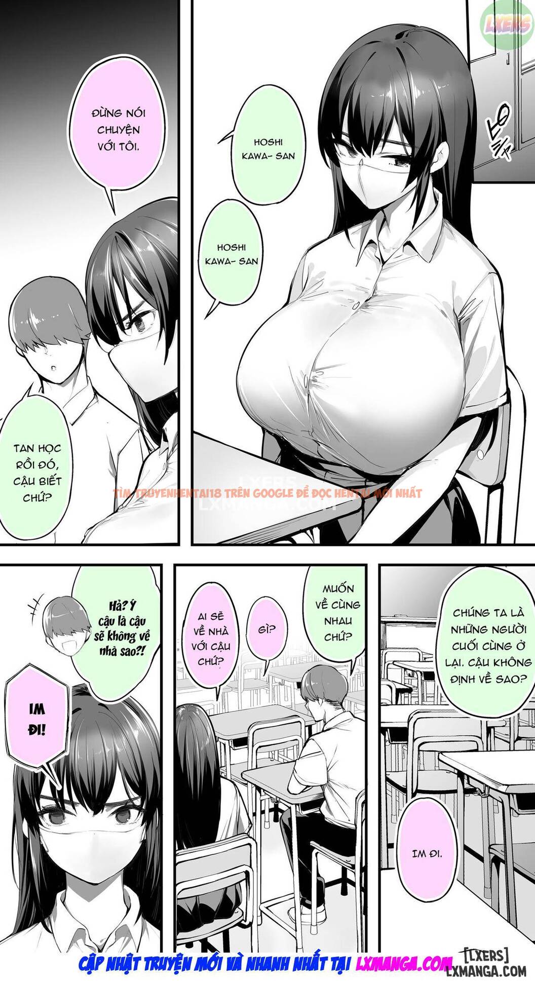 Trang truyện 5 trong truyện tranh Hoshikawa-san Hãy Luôn Dâm Như Vậy Đi! - Chap 1 - lxmanga.org
