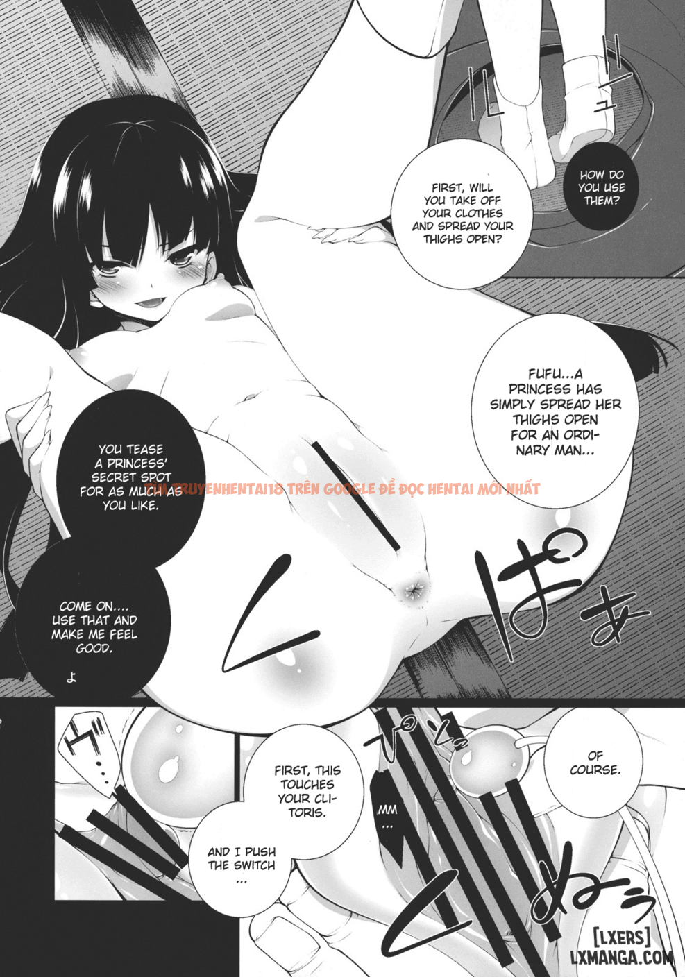 Trang truyện 6 trong truyện tranh Hi-gin No Saji, Kuroi Tsuki - One Shot - www.truyentvn.net