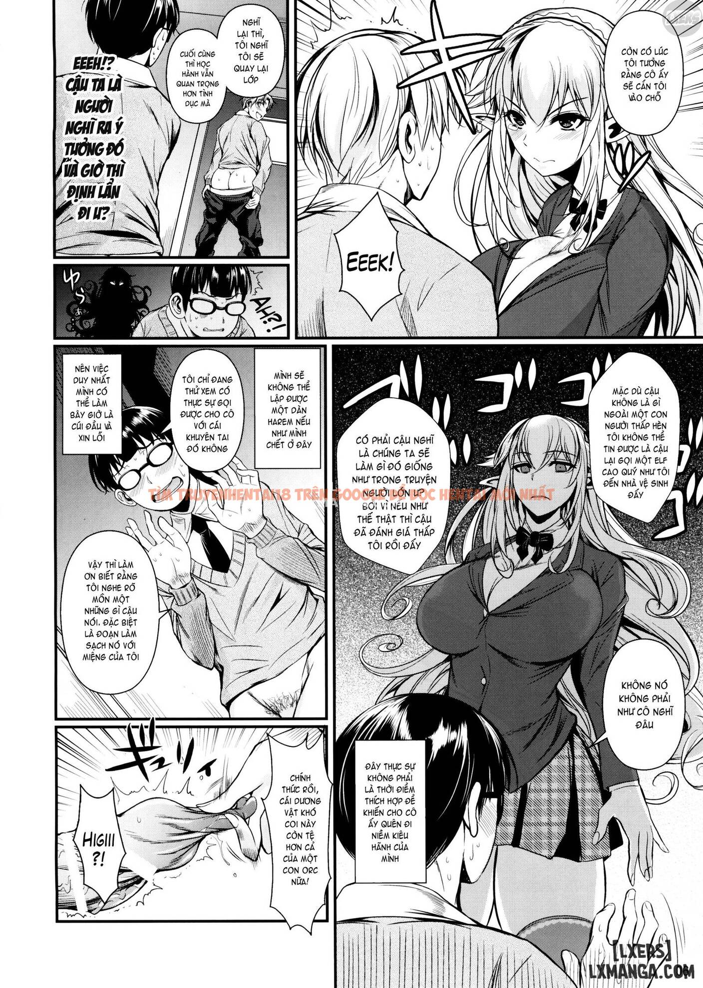 Xem ảnh 6 trong truyện hentai High Elf × High School Haku - One Shot - hentaitvn.net