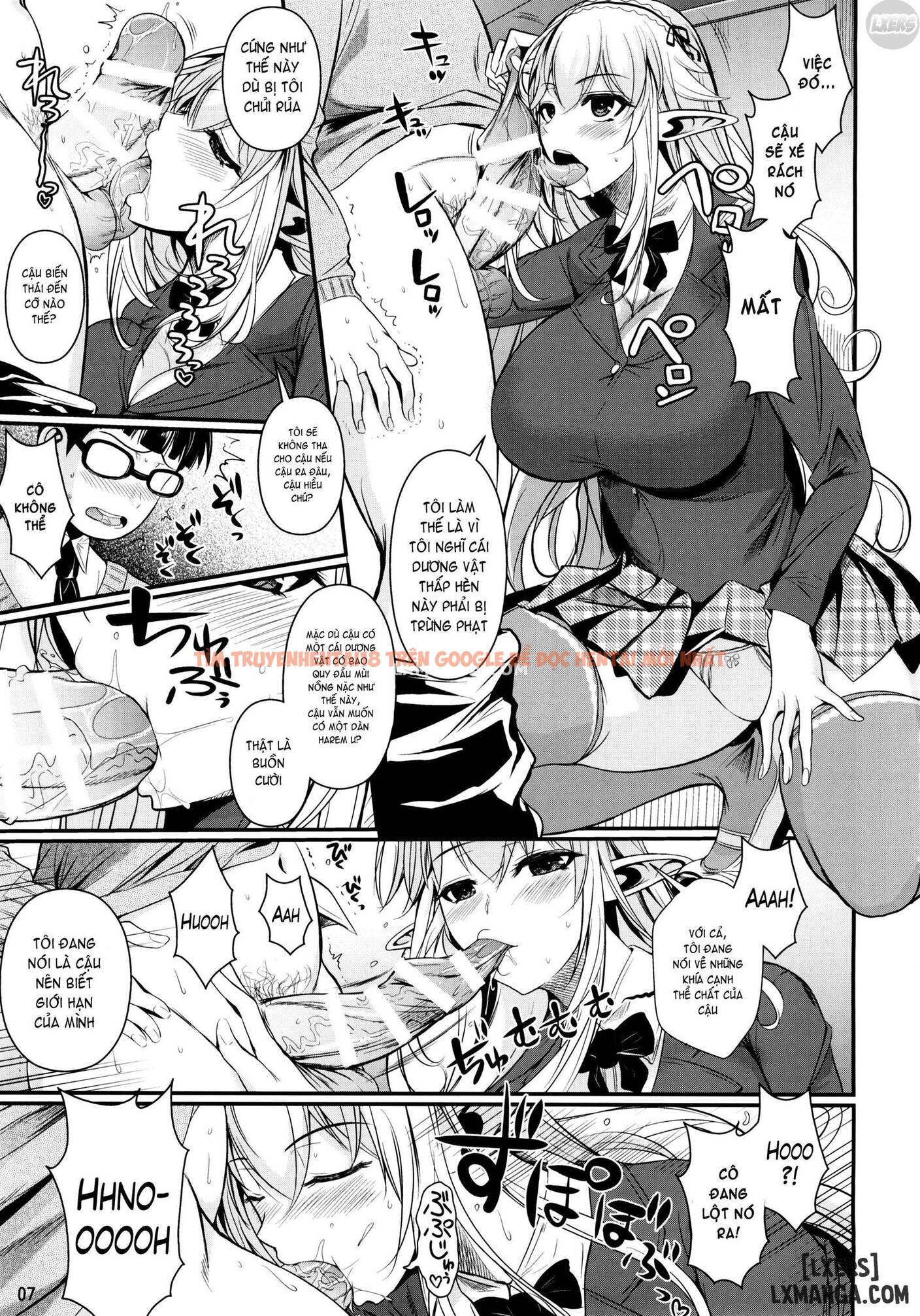 Xem ảnh 7 trong truyện hentai High Elf × High School Haku - One Shot - hentaitvn.net