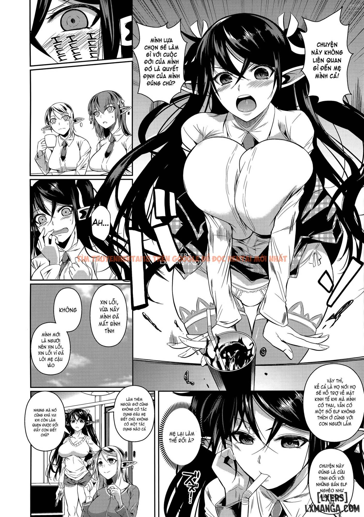 Xem ảnh 4 trong truyện hentai High Elf × High School TWINTAIL - One Shot - hentaitvn.net