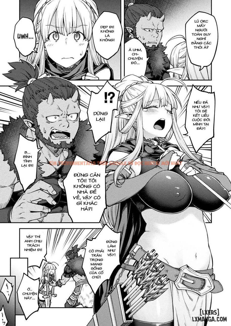 Xem ảnh 4 trong truyện hentai Himono Erufu, Kozukuri O Suru - One Shot - hentaitvn.net