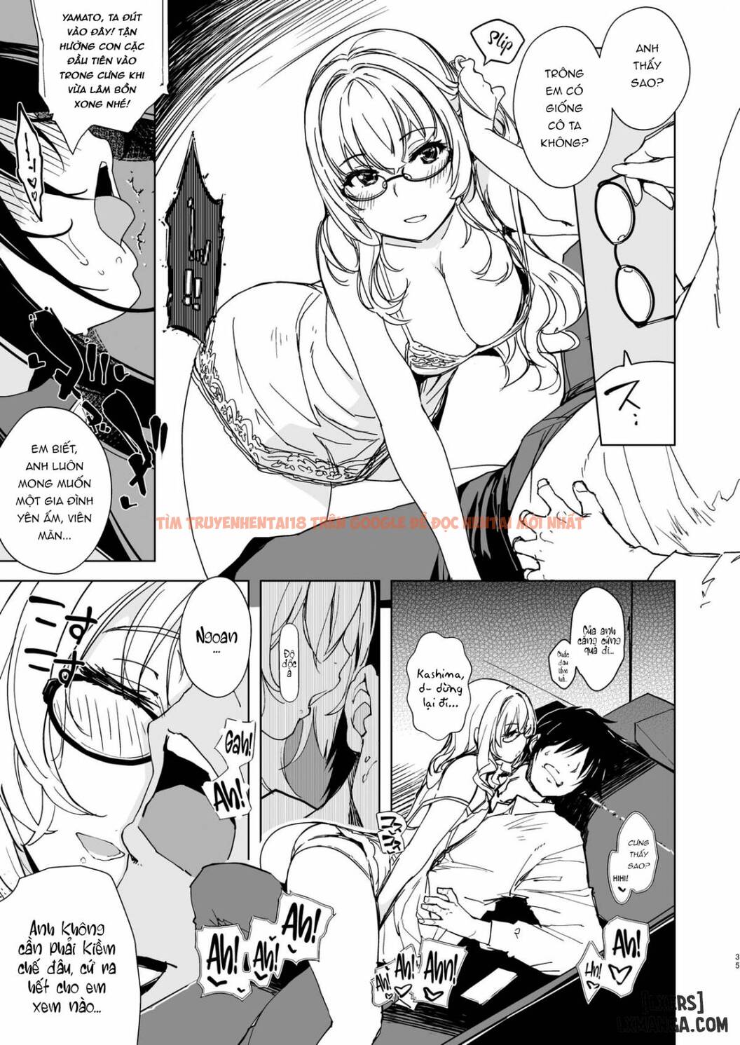 Xem ảnh 33 trong truyện hentai Hishokan Kashima No Houkokusho 4 - One Shot - hentaitvn.net