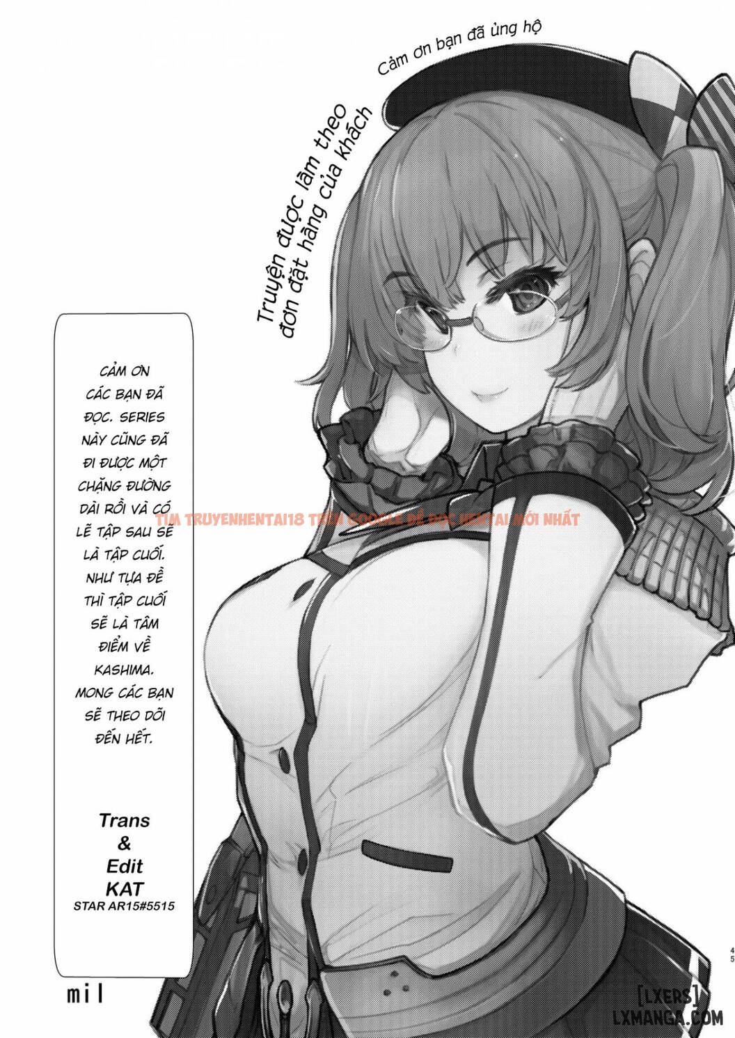 Xem ảnh 43 trong truyện hentai Hishokan Kashima No Houkokusho 4 - One Shot - hentaitvn.net