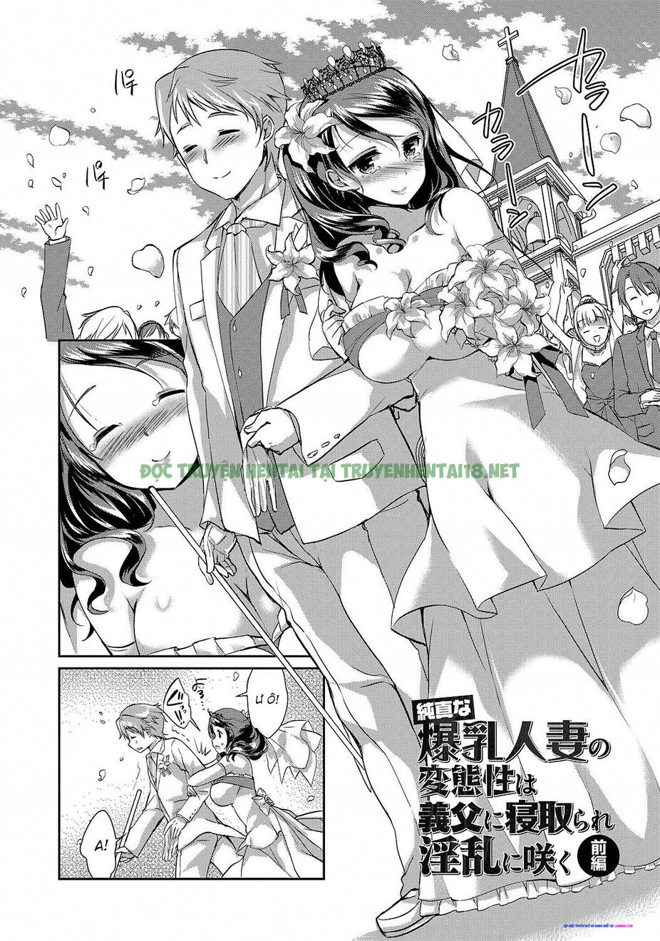 Hình ảnh 3 trong Hitozuma Fushin ~Inyoku Ni Ochiru Bakunyuutachi - Chapter 1 - Hentaimanhwa.net