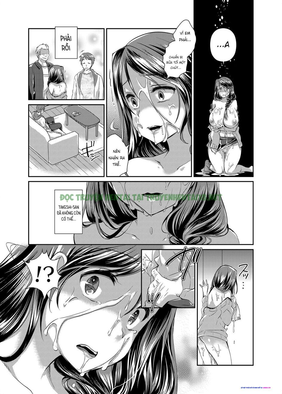 Hình ảnh 9 trong Hitozuma Fushin ~Inyoku Ni Ochiru Bakunyuutachi - Chapter 2 - Hentaimanhwa.net
