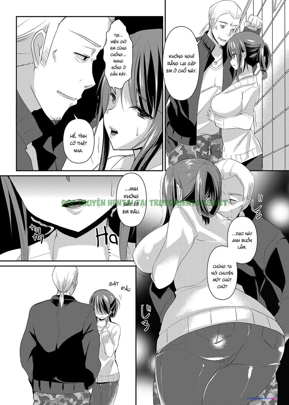 Xem ảnh 8 trong truyện hentai Hitozuma Fushin ~Inyoku Ni Ochiru Bakunyuutachi - Chapter 4 - truyenhentai18.pro