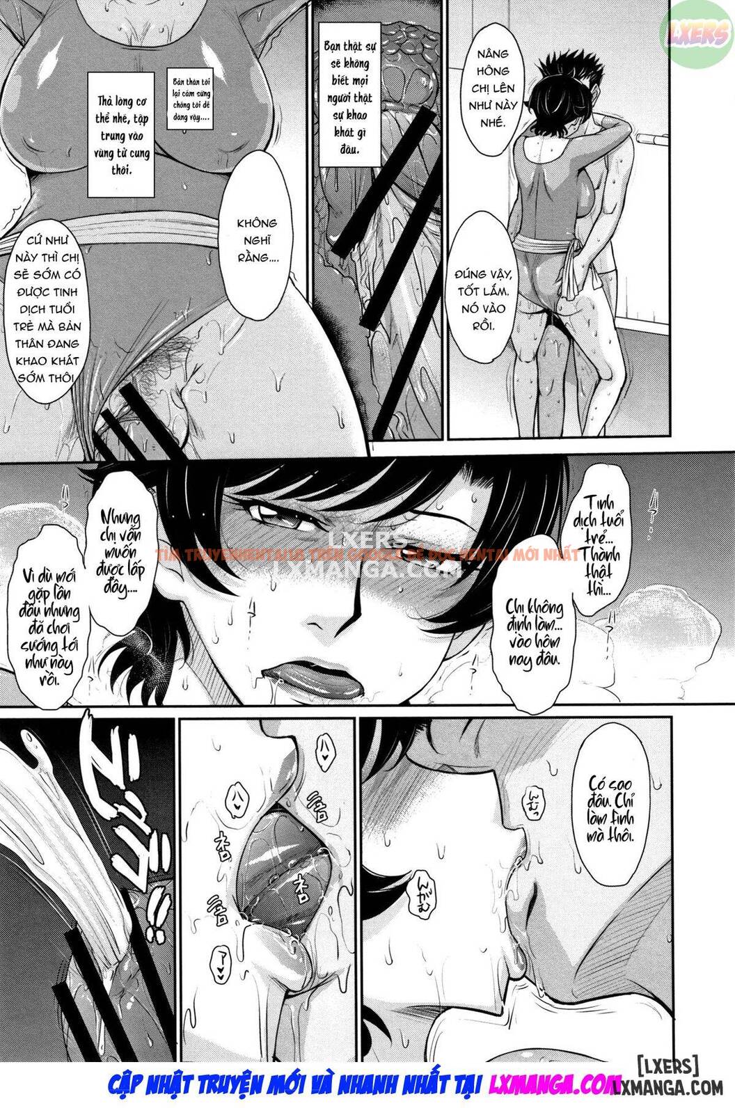 Trang truyện 28 trong truyện tranh Hitozuma, Mitsu To Niku - Chap 1 - lxmanga.org