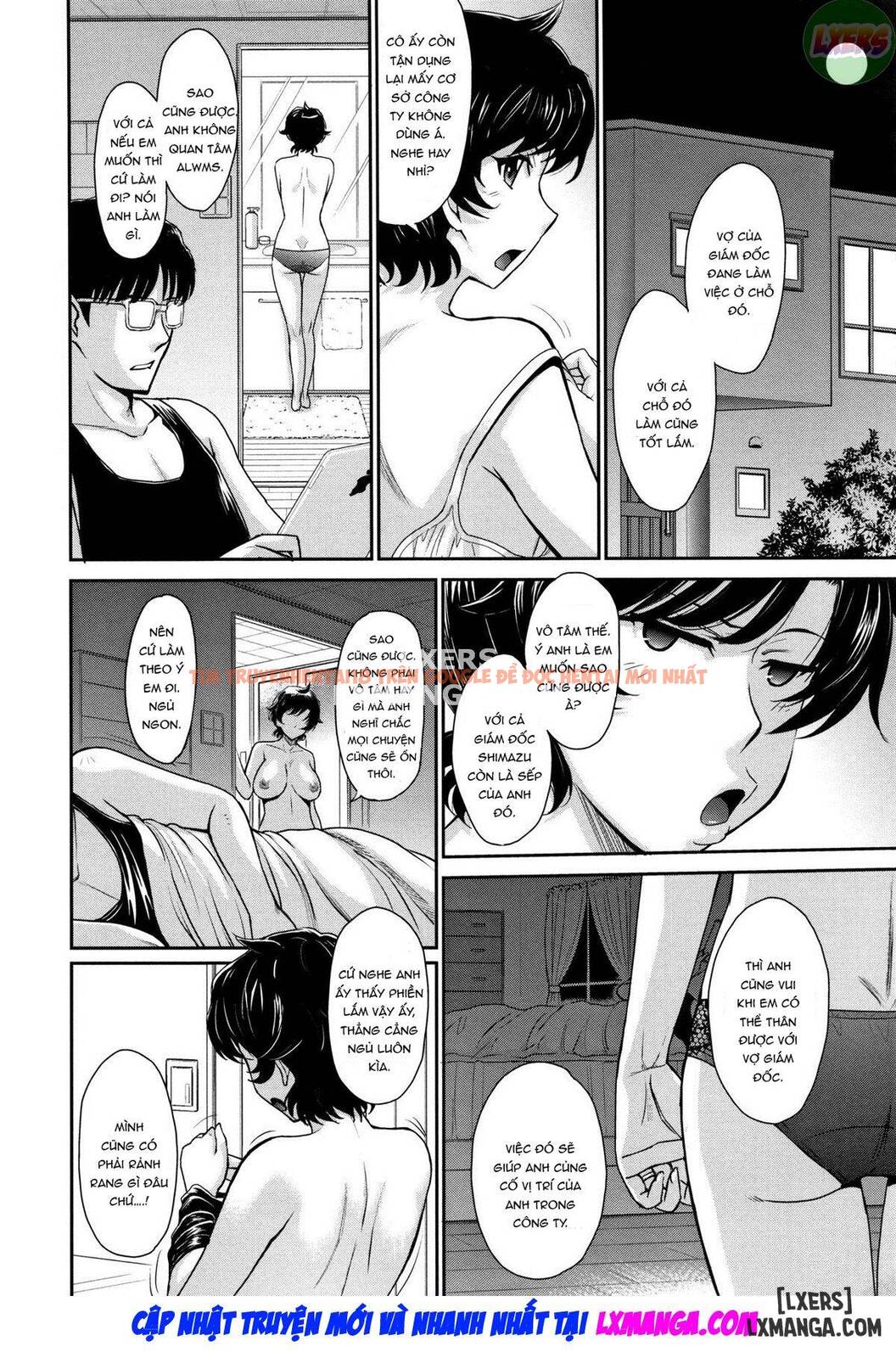 Trang truyện 9 trong truyện tranh Hitozuma, Mitsu To Niku - Chap 1 - lxmanga.org