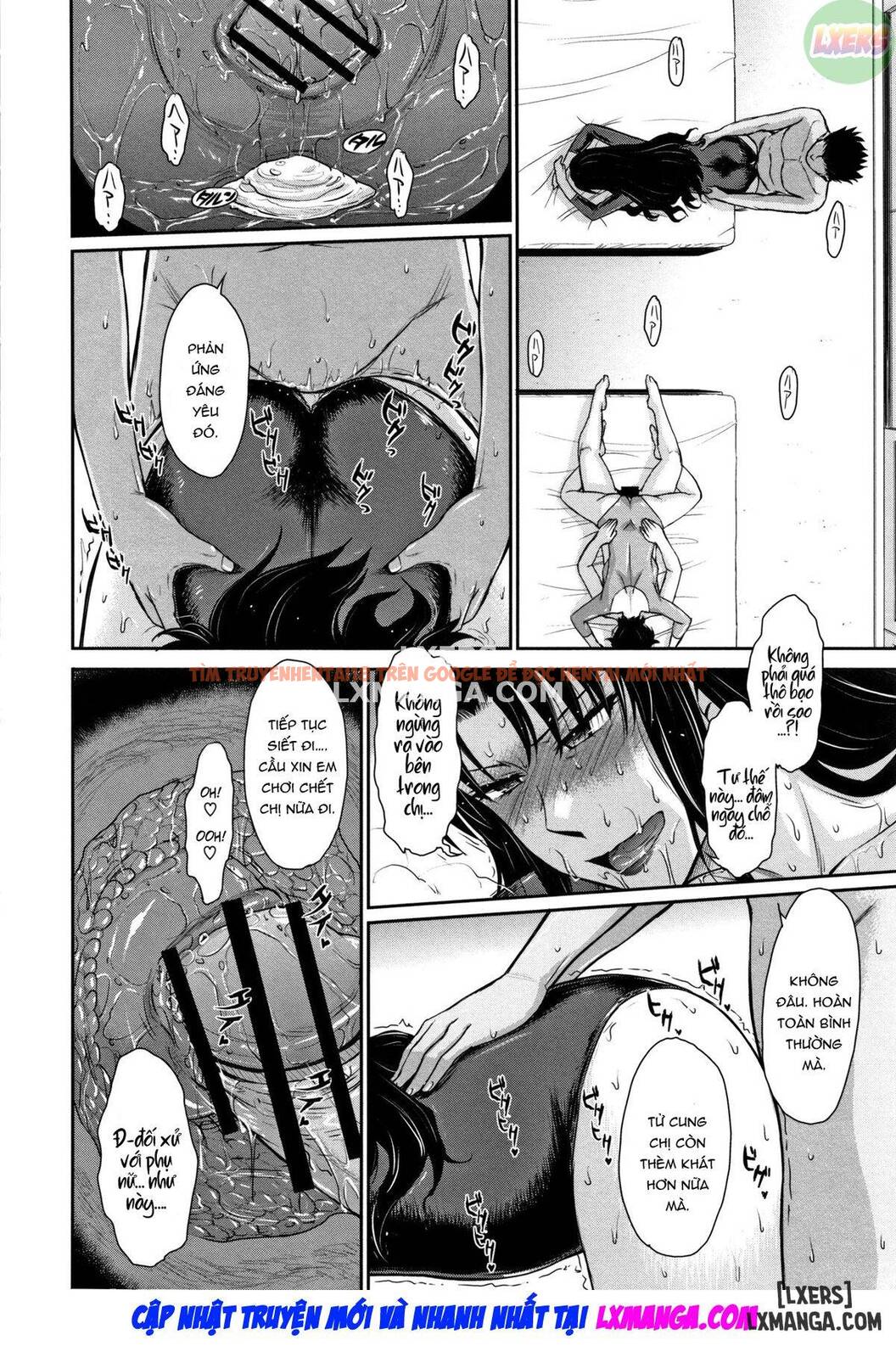 Xem ảnh 13 trong truyện hentai Hitozuma, Mitsu To Niku - Chapter 4 - hentaitvn.net