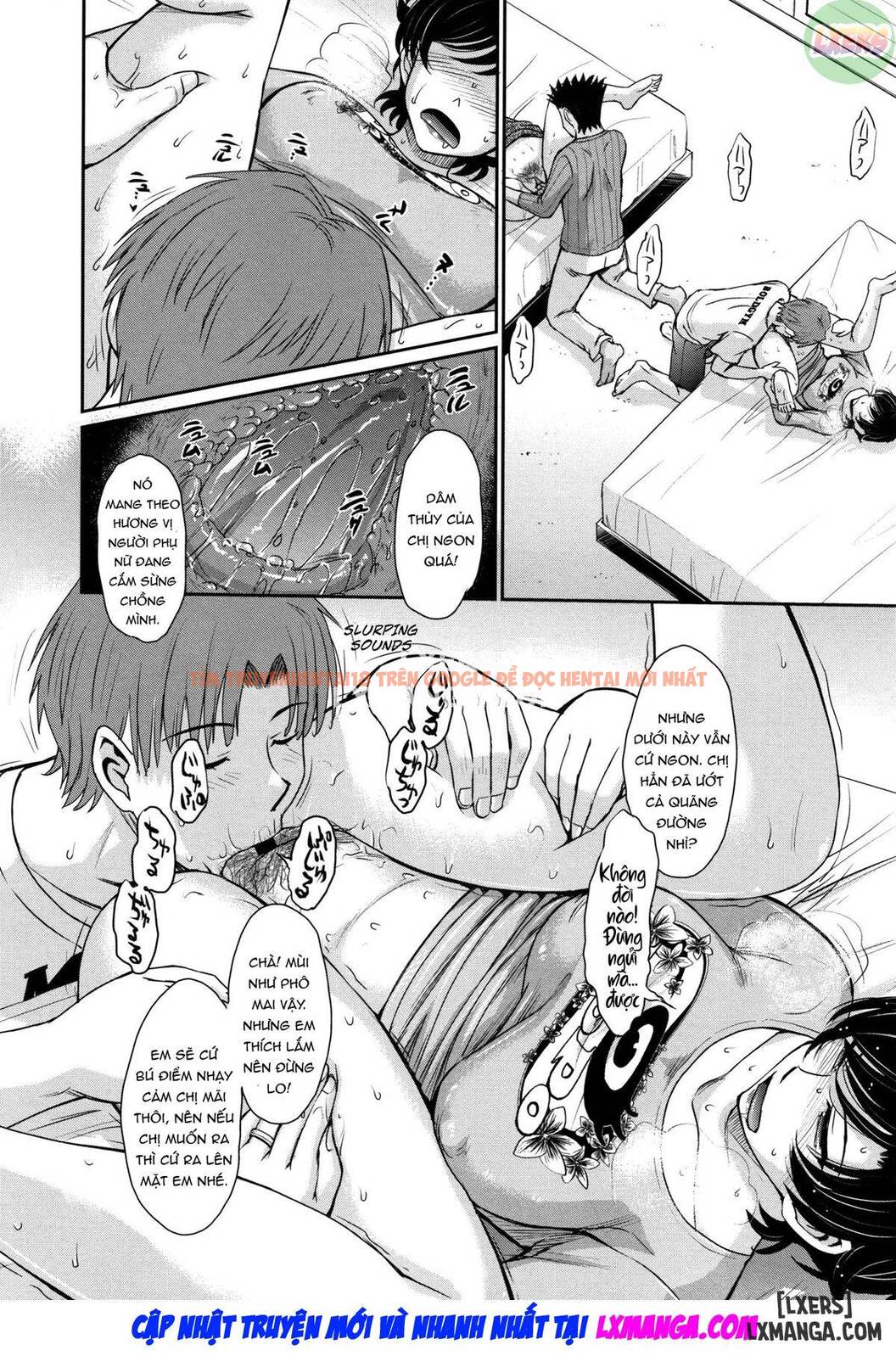 Xem ảnh 5 trong truyện hentai Hitozuma, Mitsu To Niku - Chapter 4 - hentaitvn.net