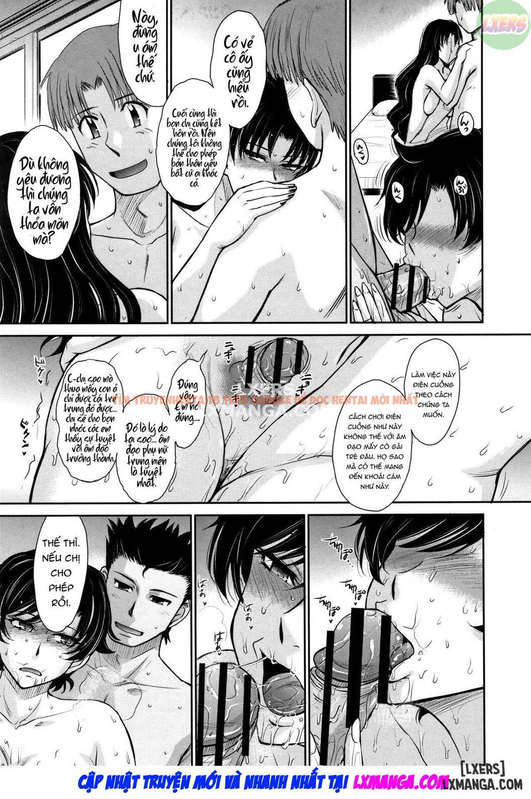 Xem ảnh 12 trong truyện hentai Hitozuma, Mitsu To Niku - Chapter 5 - hentaitvn.net