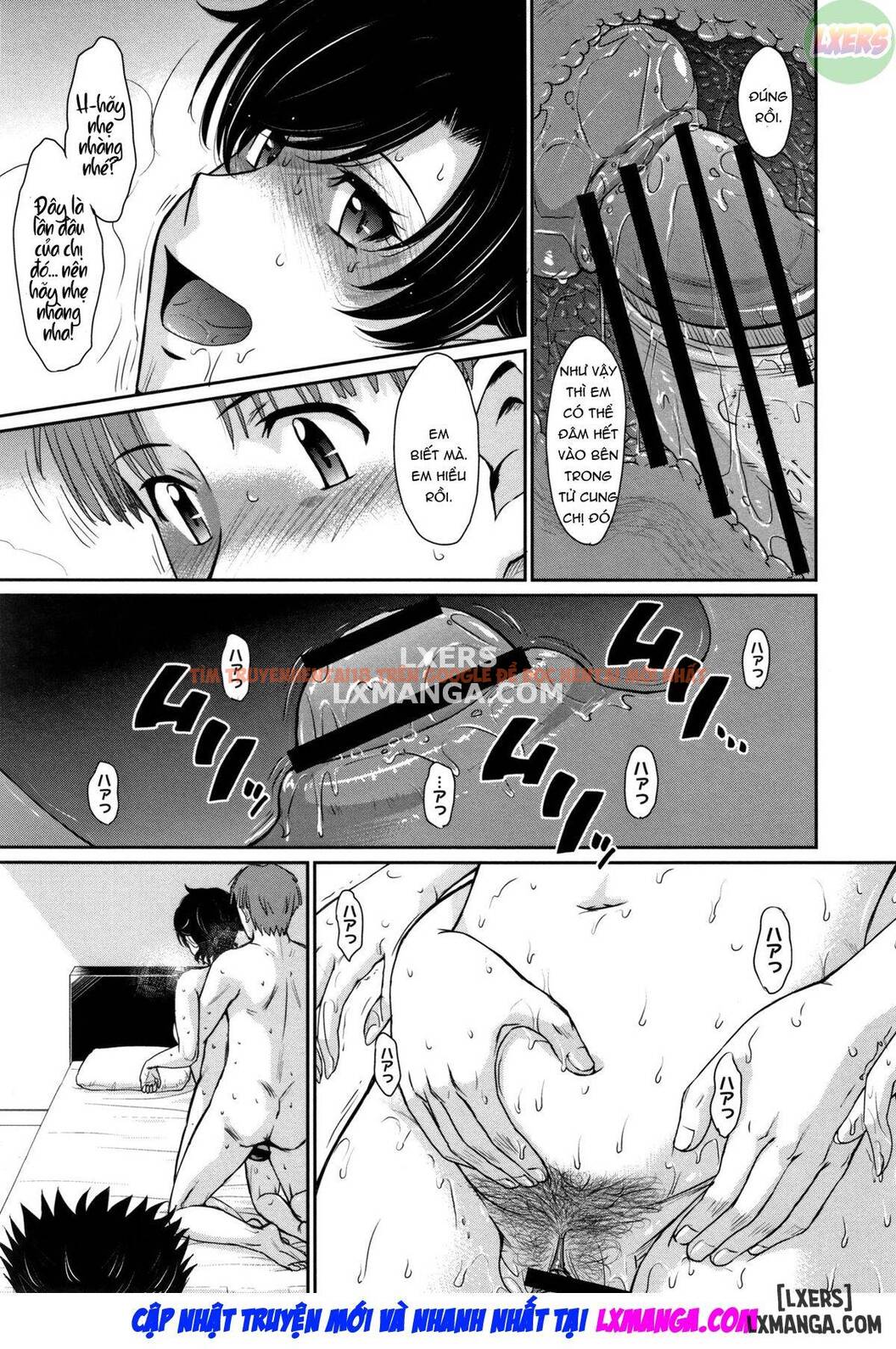 Xem ảnh 2 trong truyện hentai Hitozuma, Mitsu To Niku - Chapter 5 - hentaitvn.net