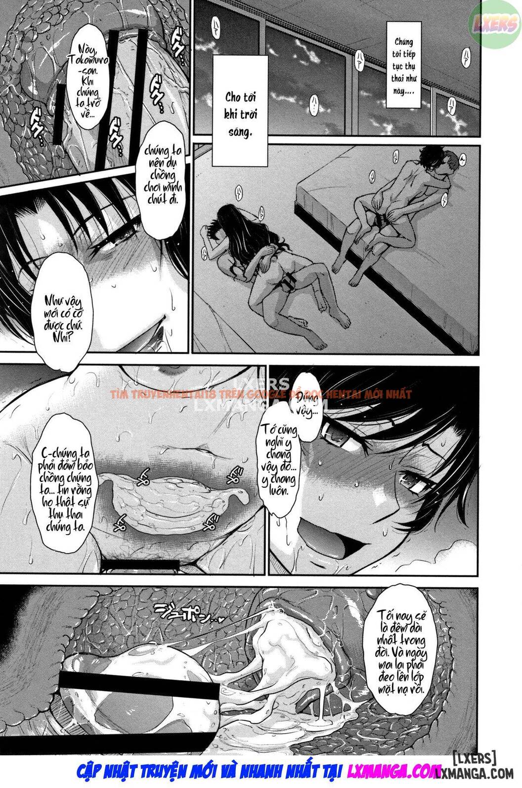 Xem ảnh 22 trong truyện hentai Hitozuma, Mitsu To Niku - Chapter 5 - hentaitvn.net